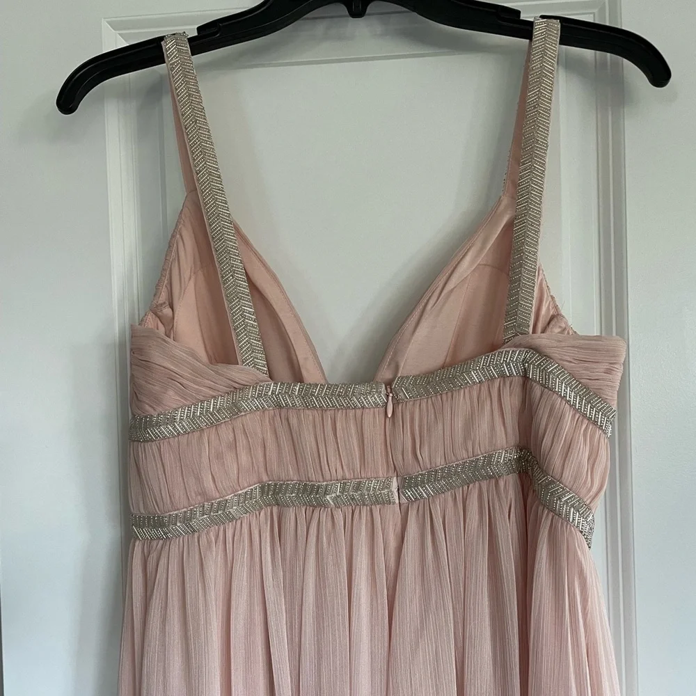Aidan Mattox chiffon gown size 8 - Picture 2 of 8